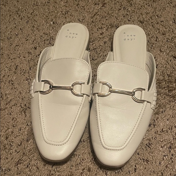 a new day Shoes - A new day off white loafers 8.5